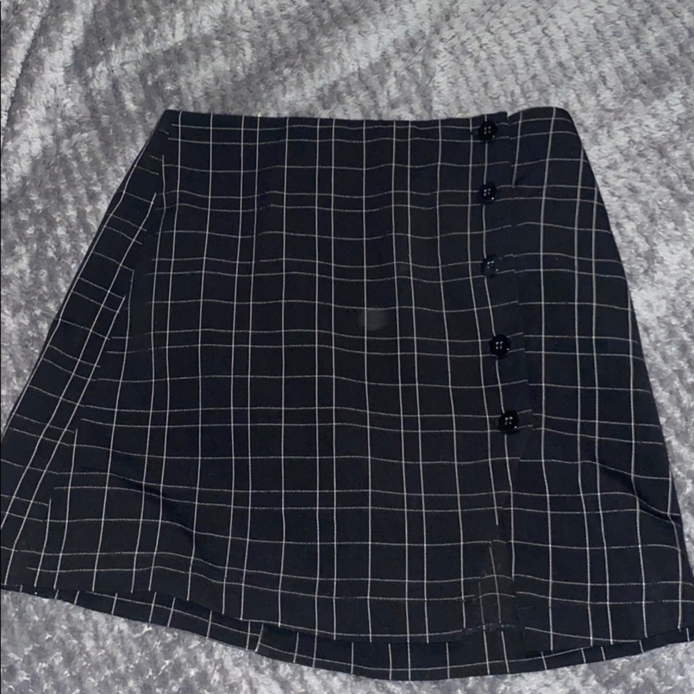 Black and White stripe skirt